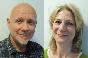 Martin Blok en Lucienne van Hooijdonk