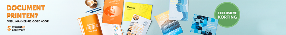 Advertentie Studentendrukwerk